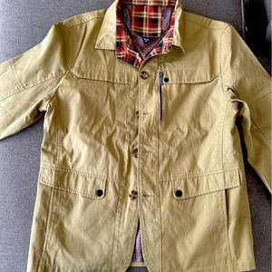 Brand new never worn Men’s Khaki Jacket 3XL but fits like a Large/XL.